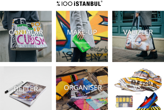 100de100 istanbul ürünler