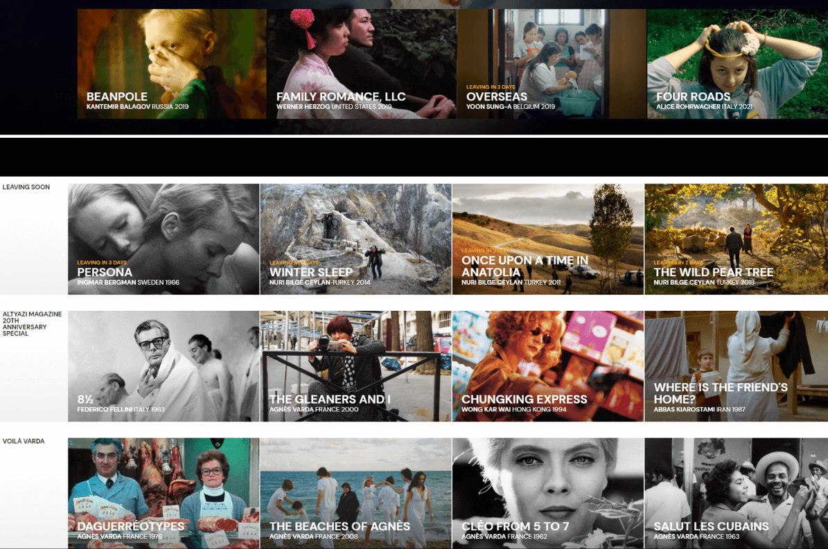 mubi filmleri