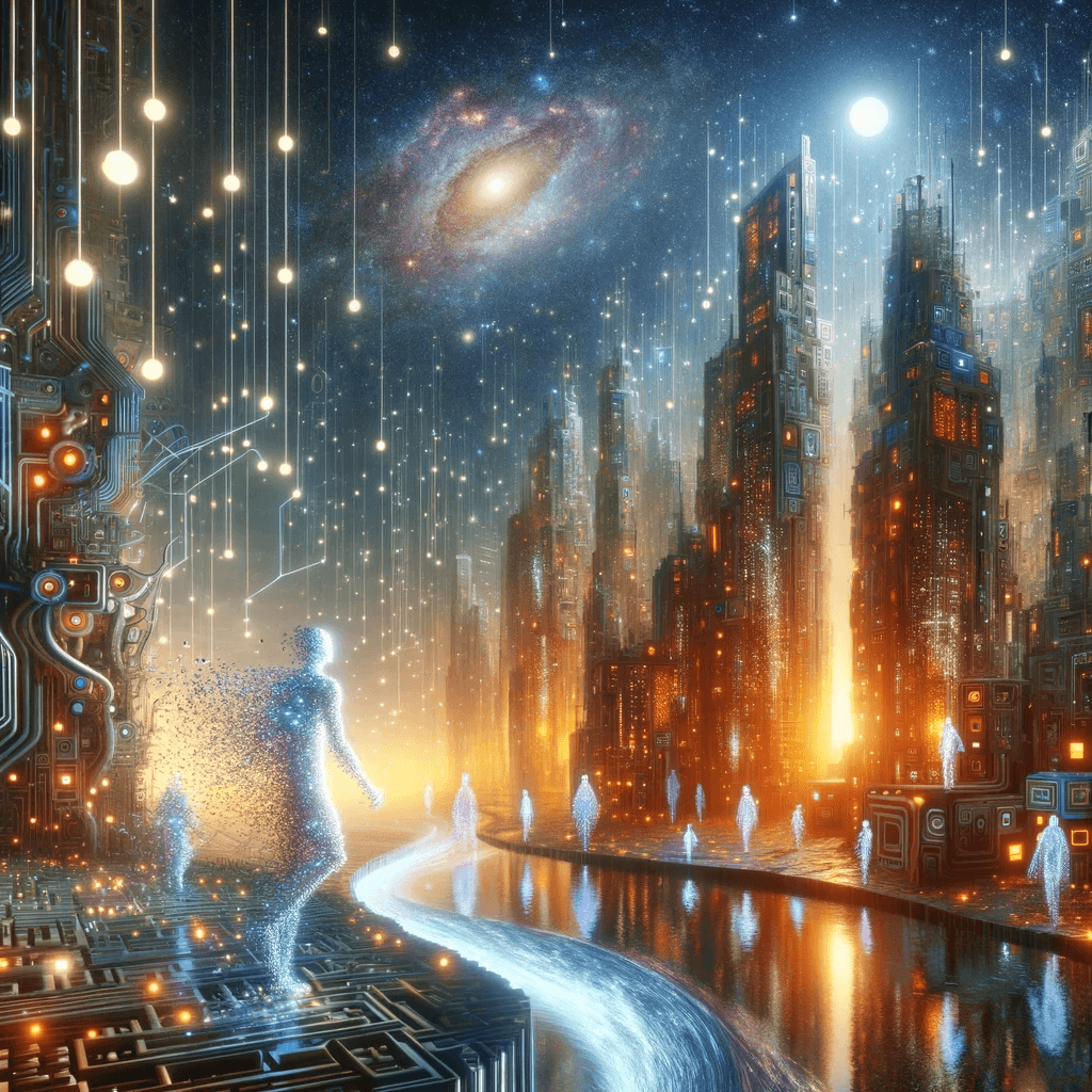 ai creates universe