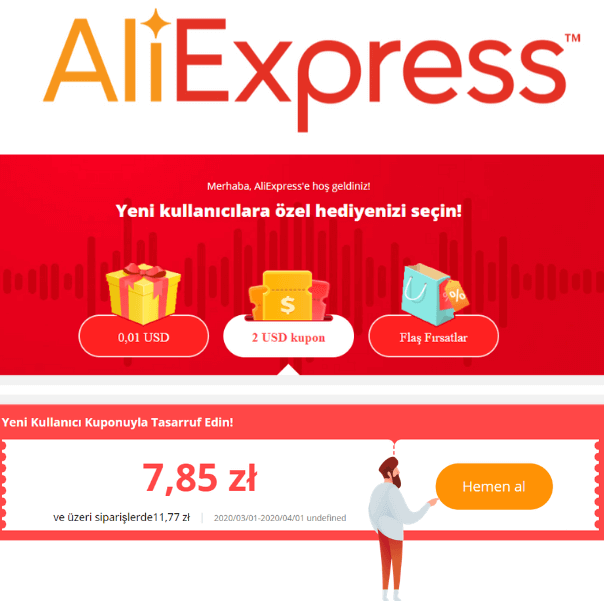 aliexpress kupon