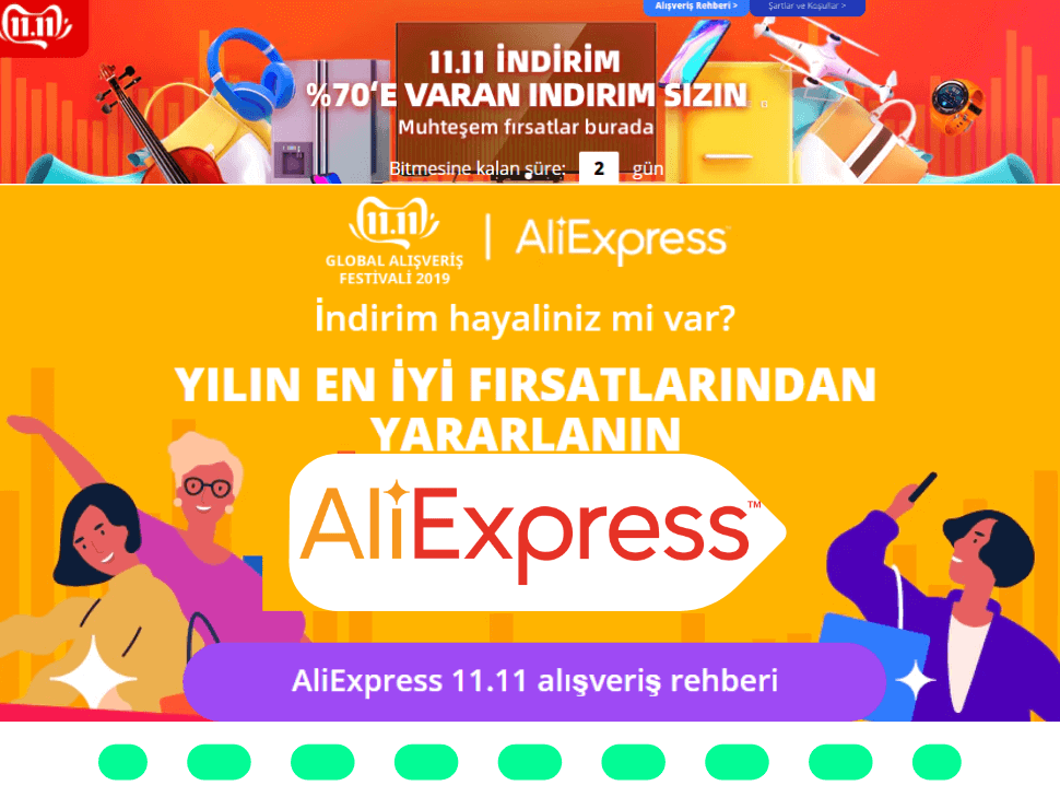 aliexpress indirimleri